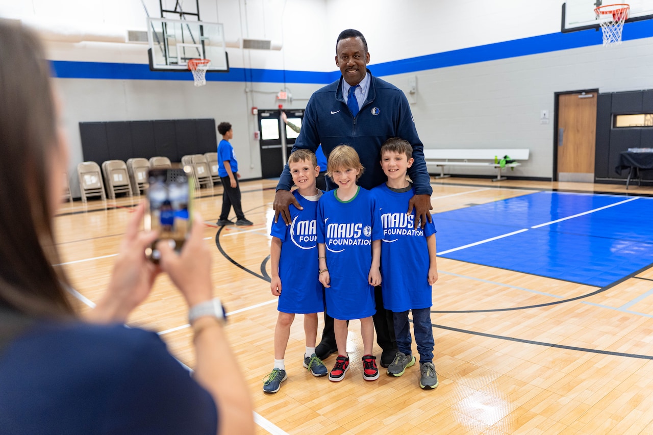 Mavs Celebrate 35th North Texas Court Dedication with Grand Opening at ...