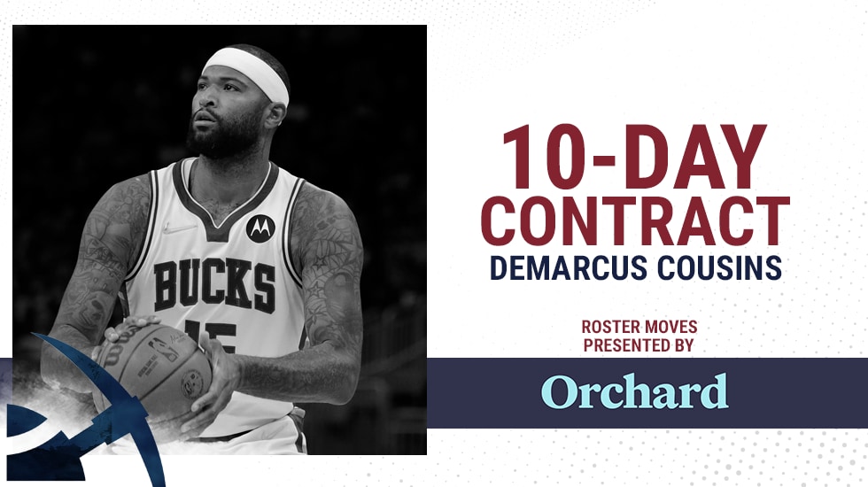 Bucks sign DeMarcus Cousins to contract to add front court depth - NBC  Sports