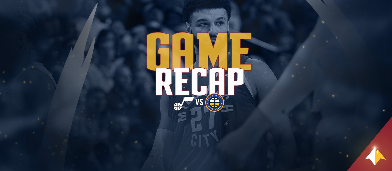 Nuggets defeat Jazz in highscoring affair