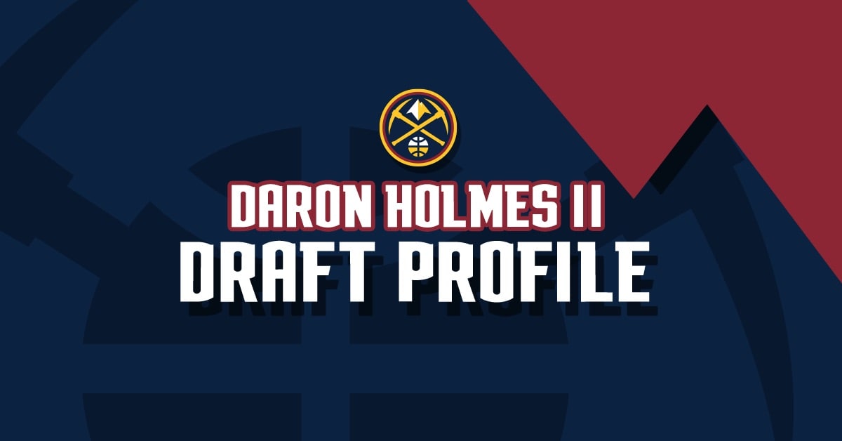 Denver Nuggets select DaRon Holmes II with 22nd overall pick in 2024