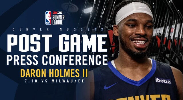 DaRon Holmes II News, Updates & Latest Videos | Denver Nuggets