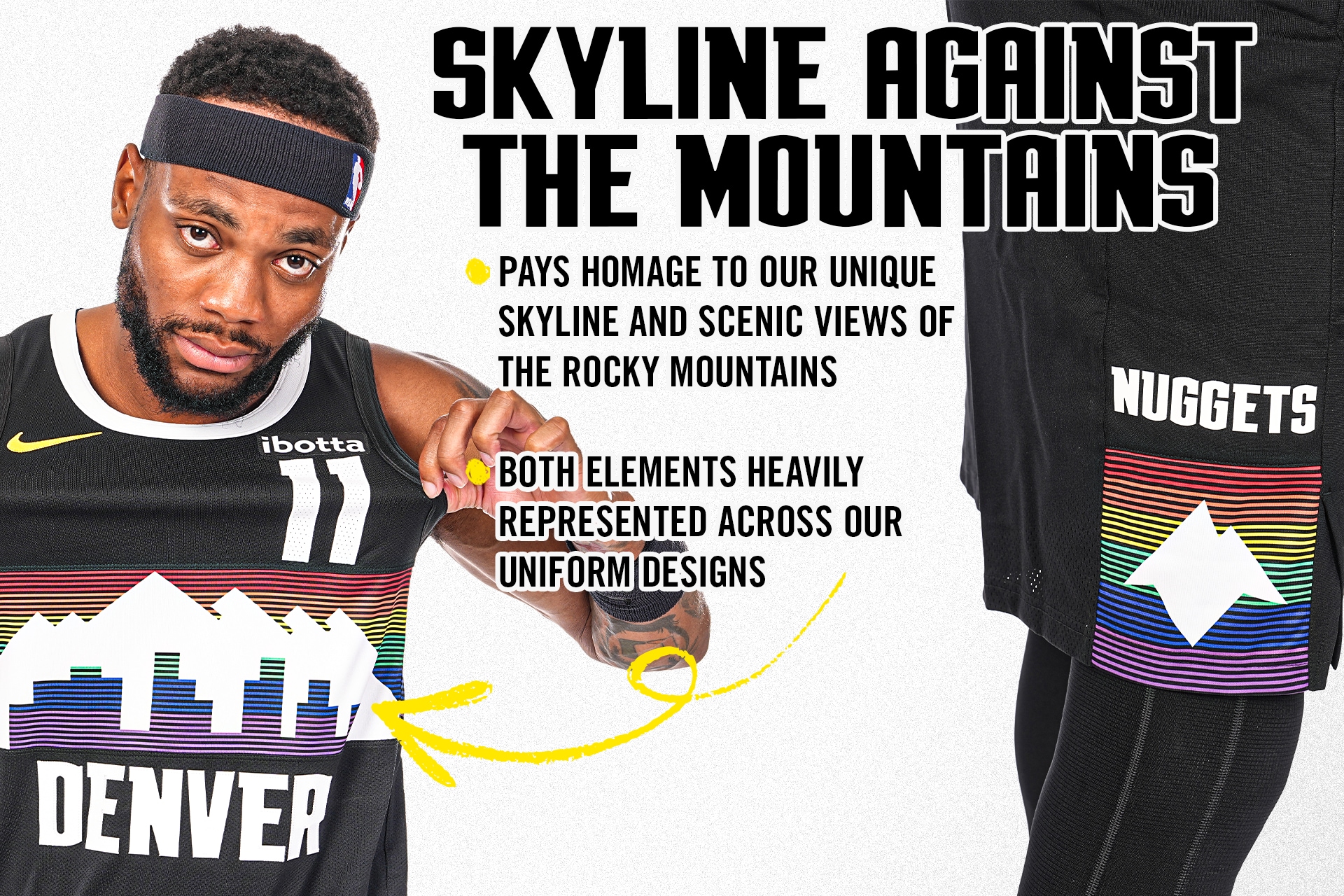 black nuggets city jersey