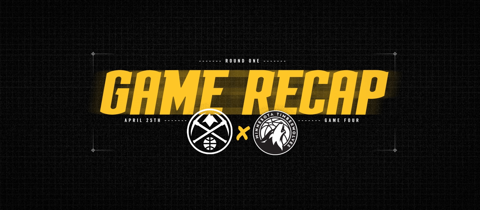 Nuggets lost to Timberwolves in Game 4