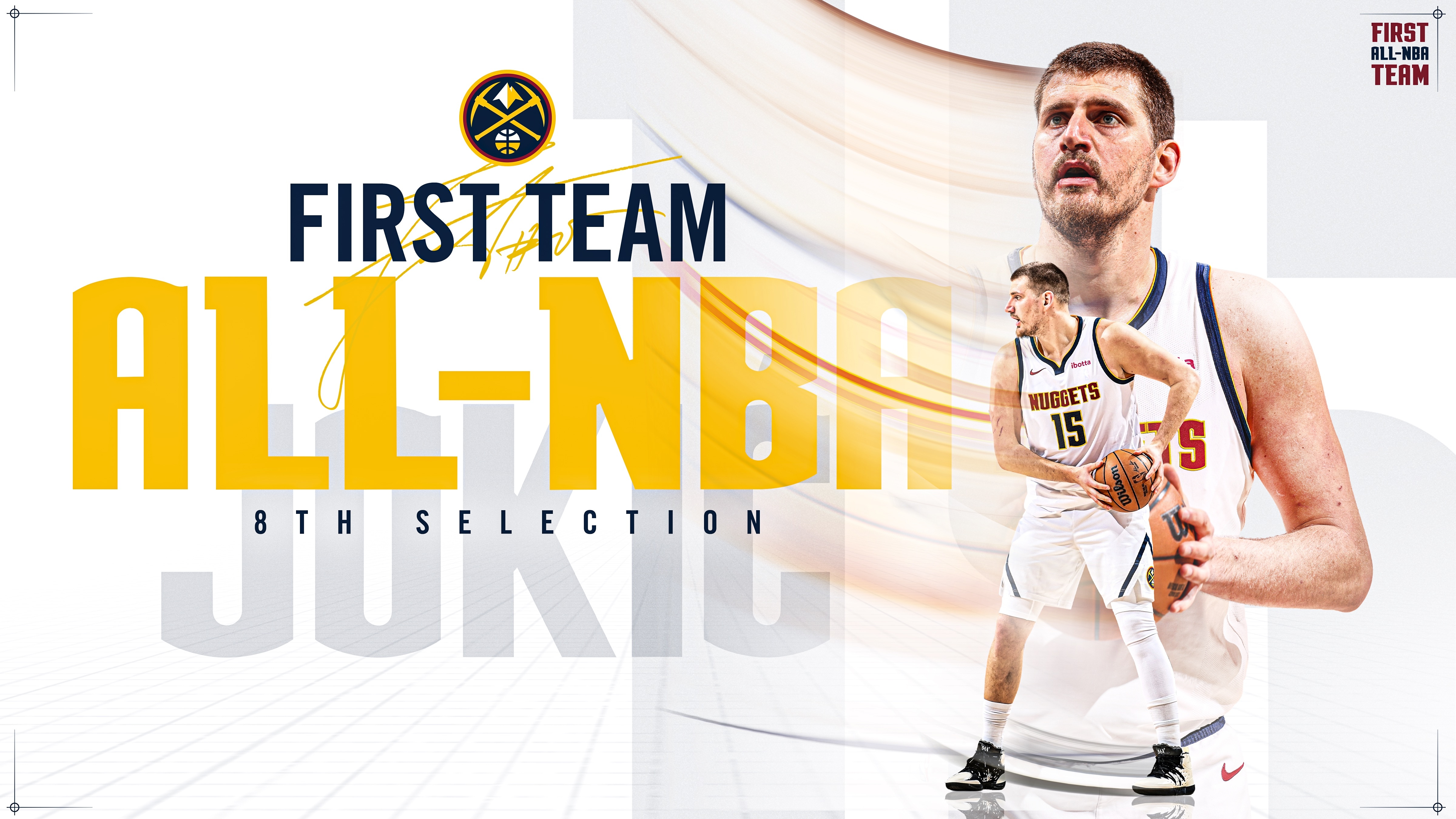 NIKOLA JOKIĆ NAMED TO KIA ALL-NBA FIRST TEAM