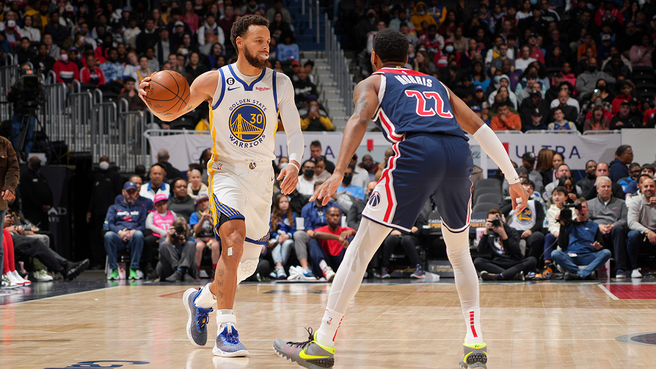 Stephen Curry and Jordan Poole Combine for 73 Points in Warriors Victory Over Wizards NBA