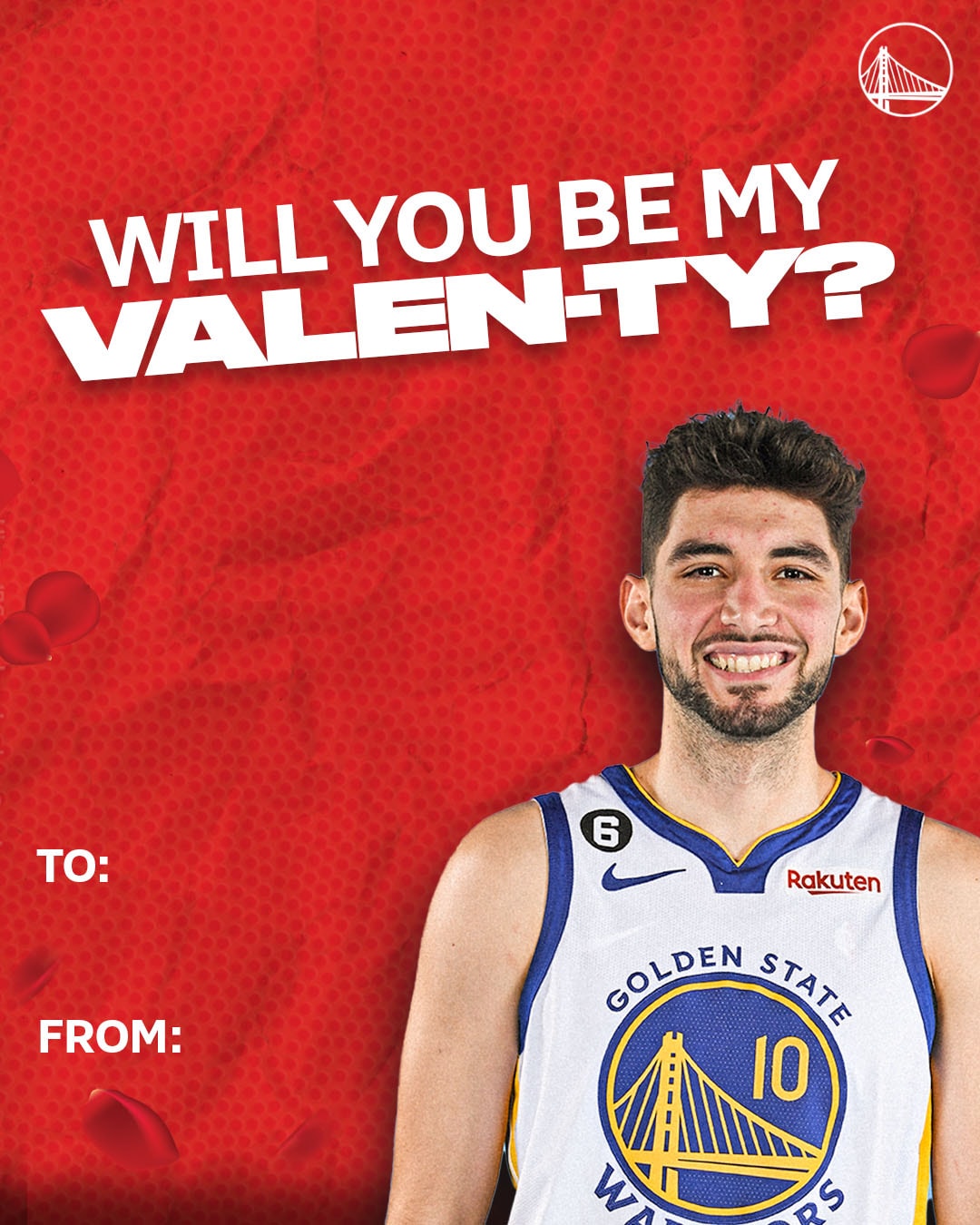 Warriors Valentines: 2023 Collection | Golden State Warriors