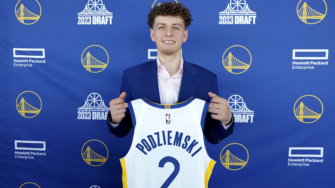 2023 NBA Draft: Warriors take Santa Clara star Brandin Podziemski