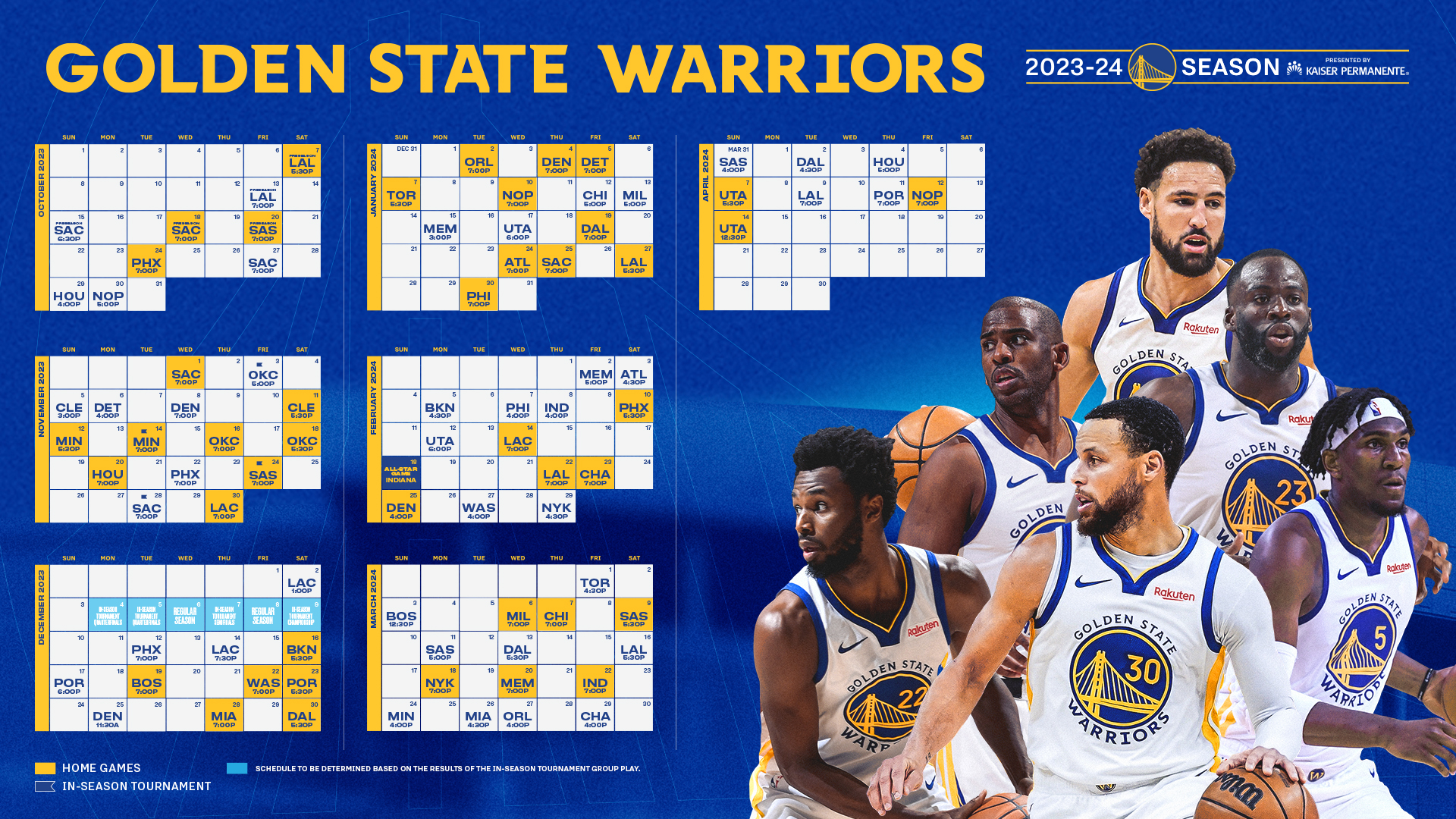 Warriors Announce 2023-24 Regular Season Schedule | NBA.com warriors-announce-2023-24-regular-season-schedule-nba-com