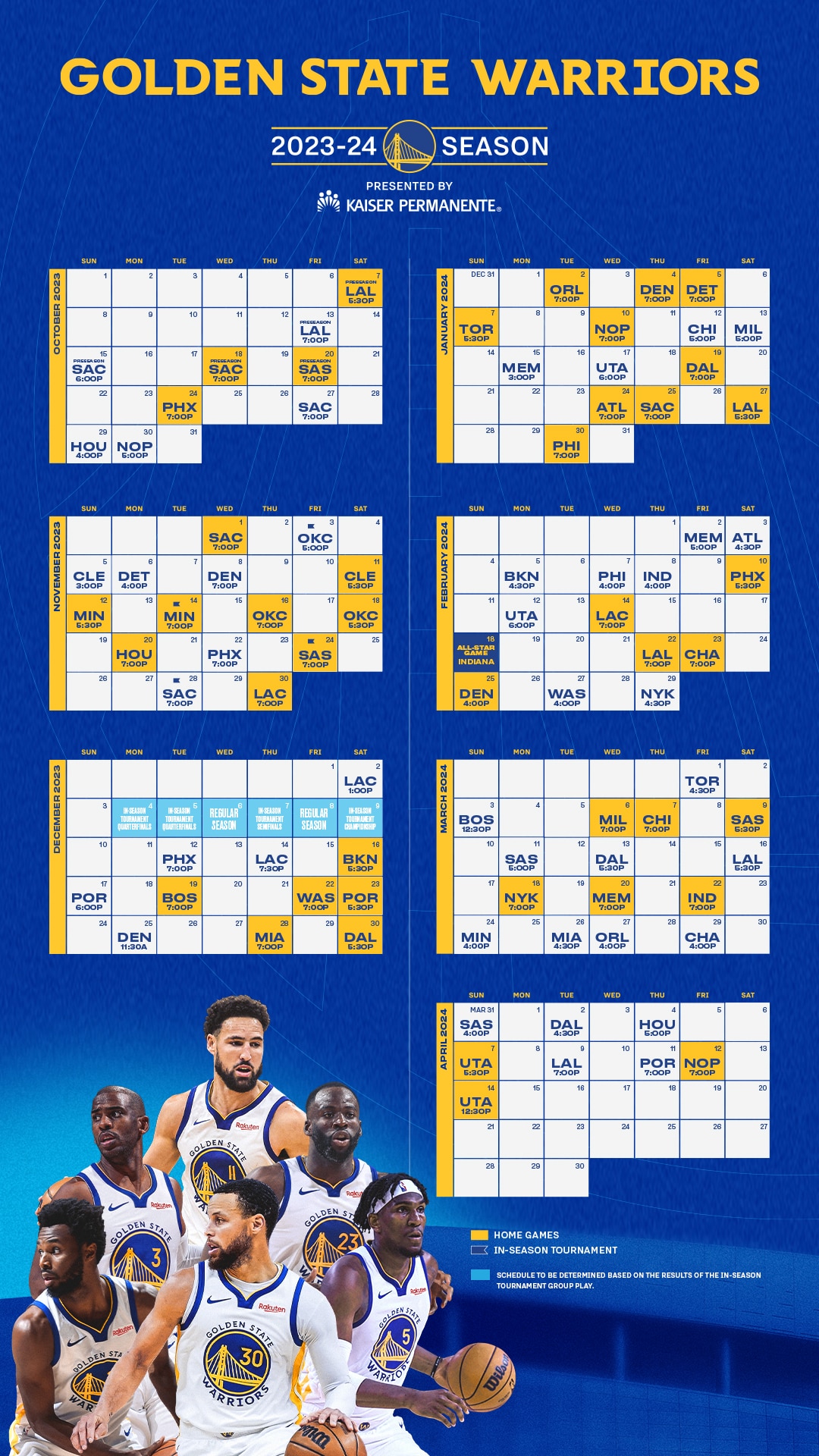 Oscar Roberts Kabar: Warriors Preseason Schedule 2024