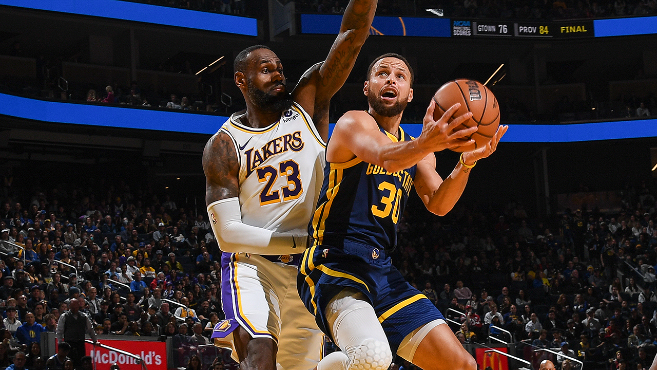 Stephen Curry Scores 46 Points in Double OT Loss to Lakers NBA