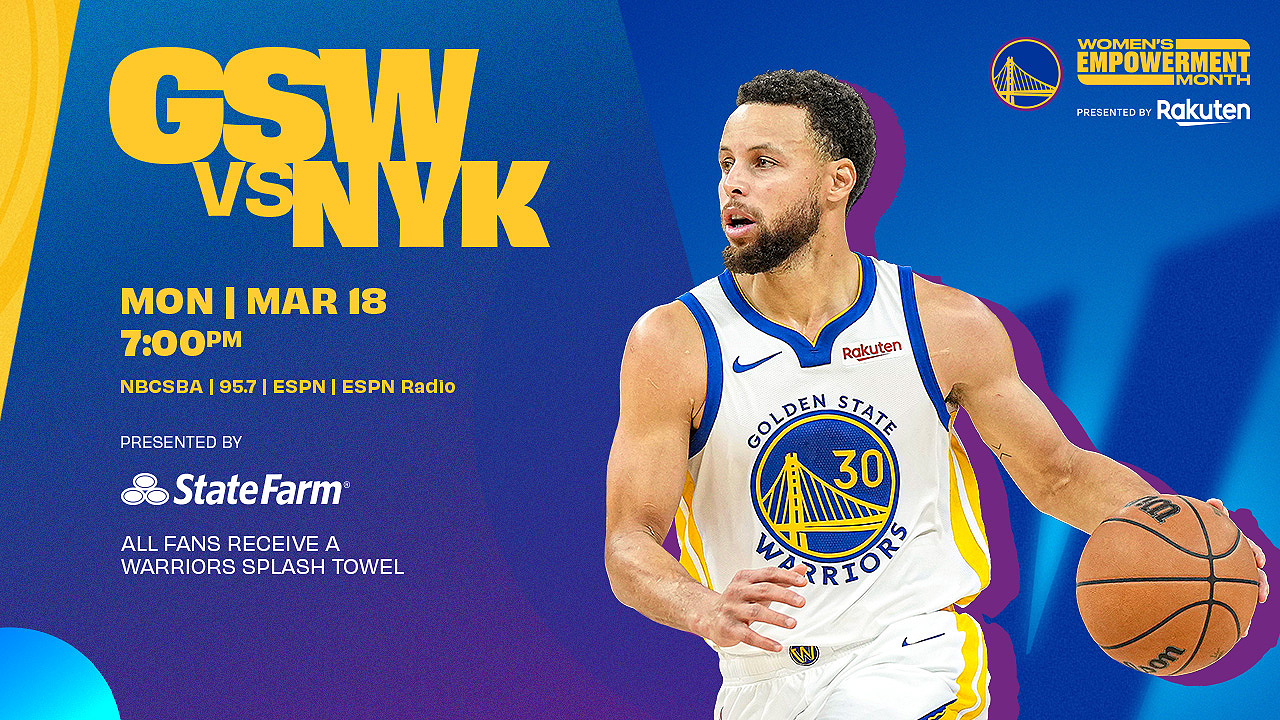 Warriors vs knicks live sale