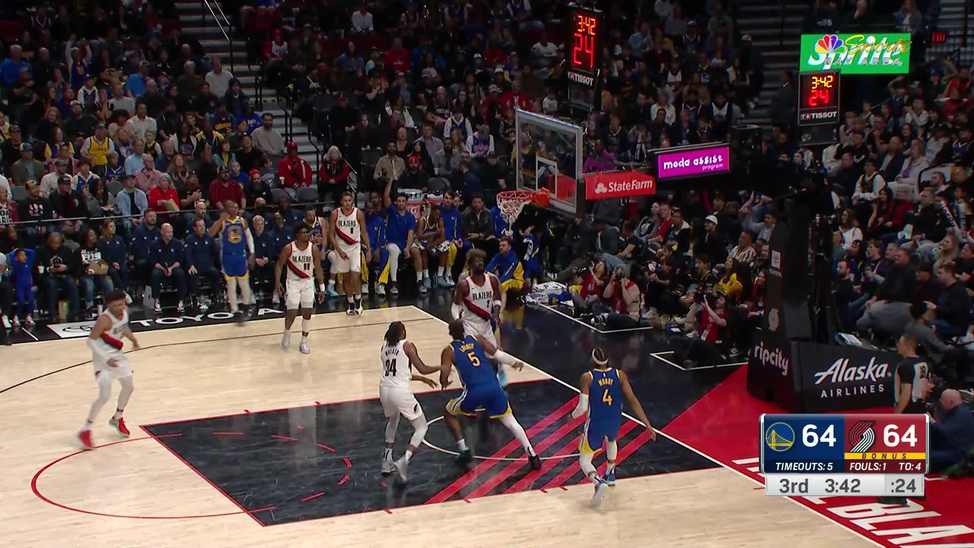 Golden State Warriors vs Portland Trail Blazers Apr 11, 2024 Game Summary