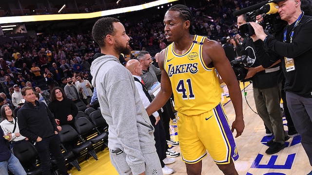 How Inspirational Stephen Curry Made a Lasting Impact on Lakers' Rookie |  NBA.com
