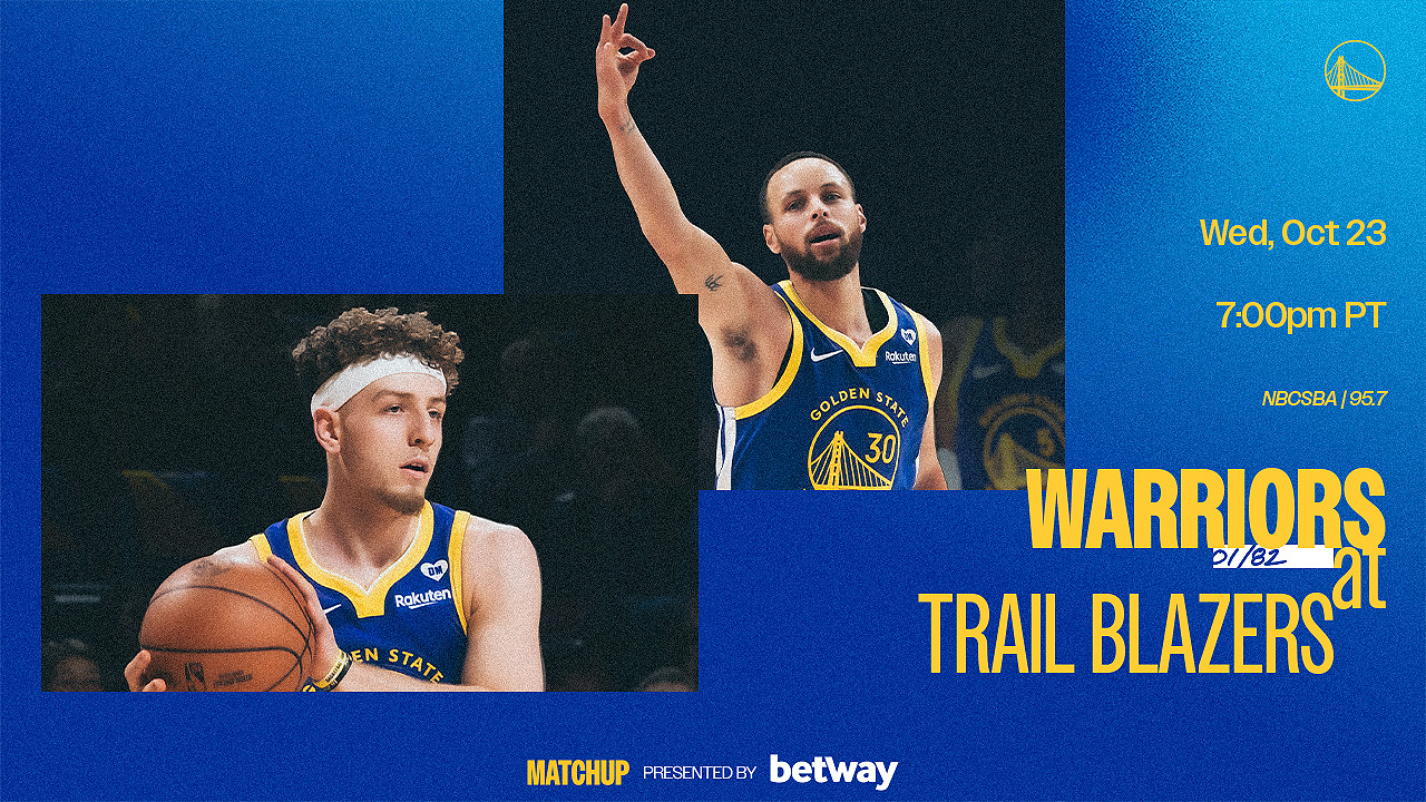 Game Preview: Warriors at Portland Trail Blazers - 10/23/24 | NBA.com game-preview-warriors-at-portland-trail-blazers-10-23-24-nba-com