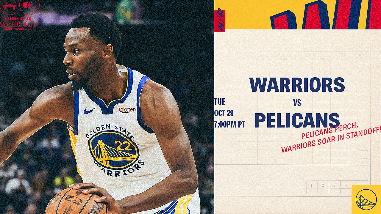 Game Preview: Warriors vs. New Orleans Pelicans - 10/29/24 | NBA.com game-preview-warriors-vs-new-orleans-pelicans-10-29-24-nba-com
