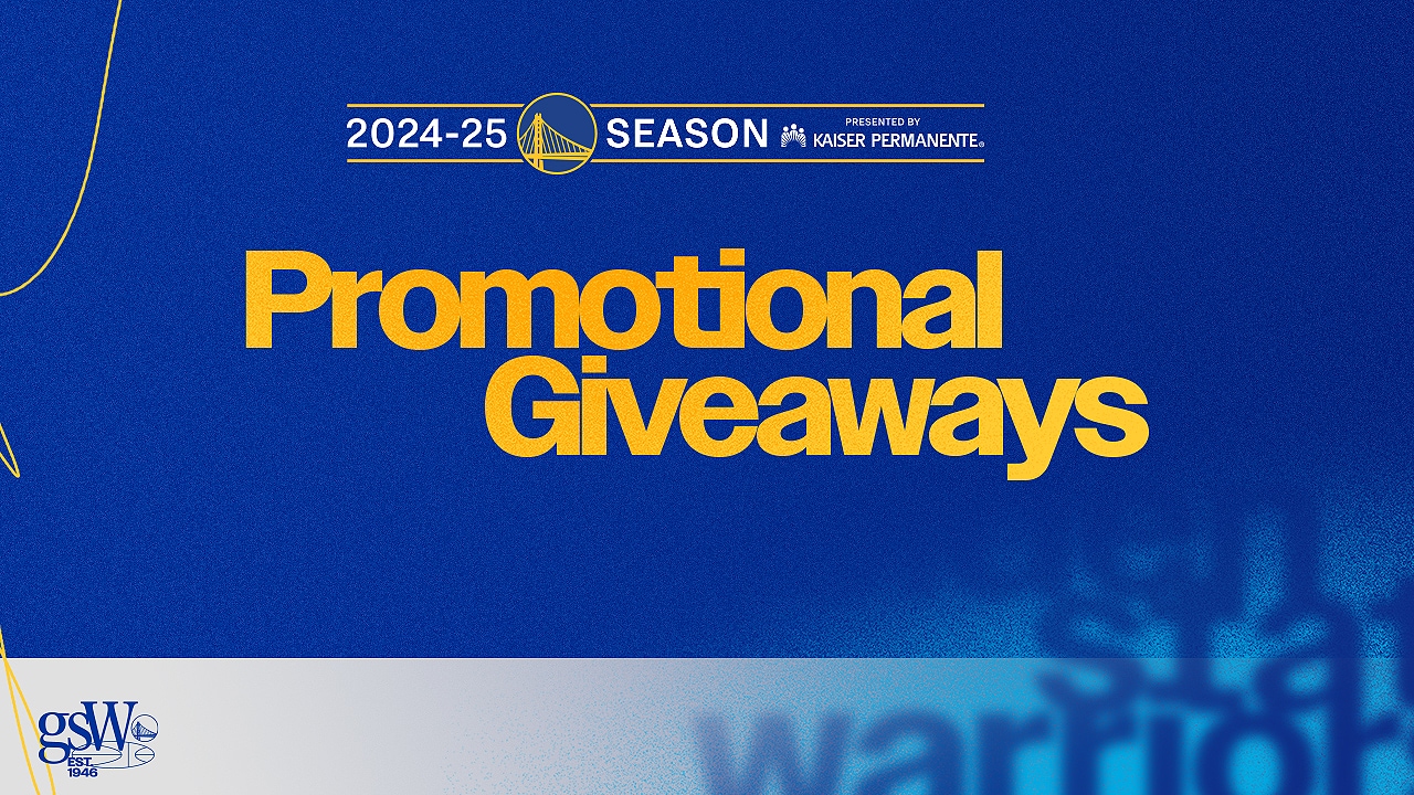 Warriors Announce 2024-25 Promotional Schedule