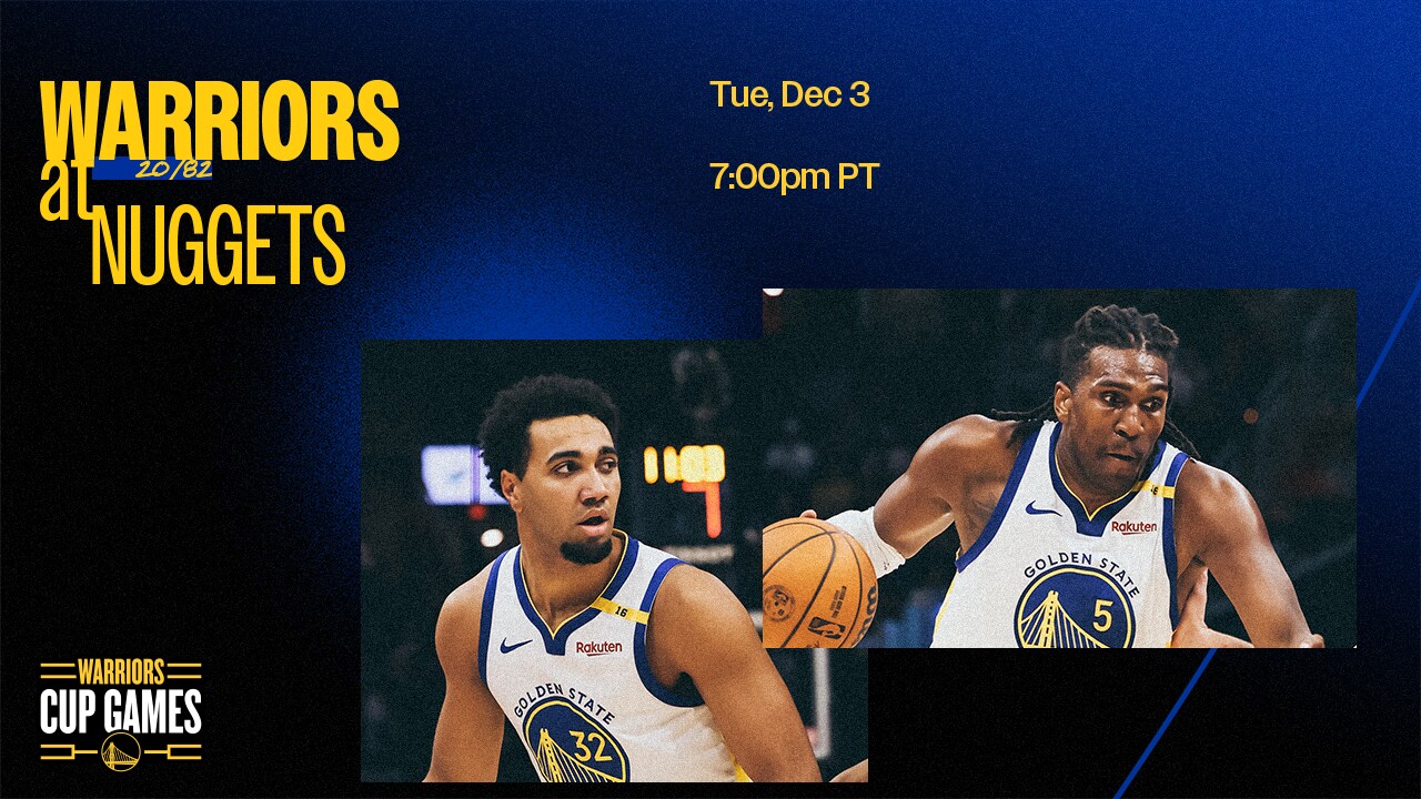 Warriors at Nuggets (NBA Cup)