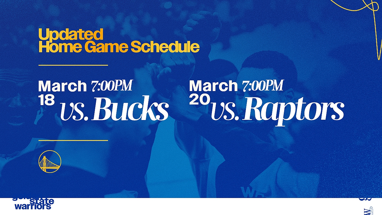 Golden State Warriors Game Schedule Updates