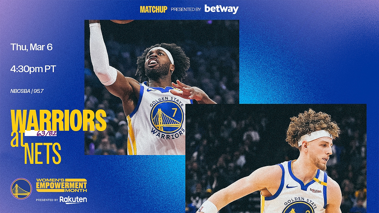 Game Preview: Warriors at Brooklyn Nets - 3/6/25