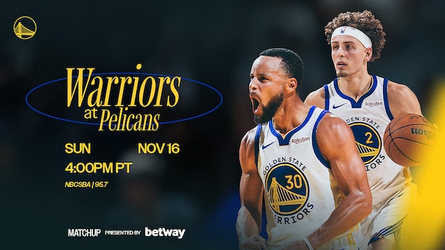 Game Preview: Warriors at New Orleans Pelicans - 11/16/25
