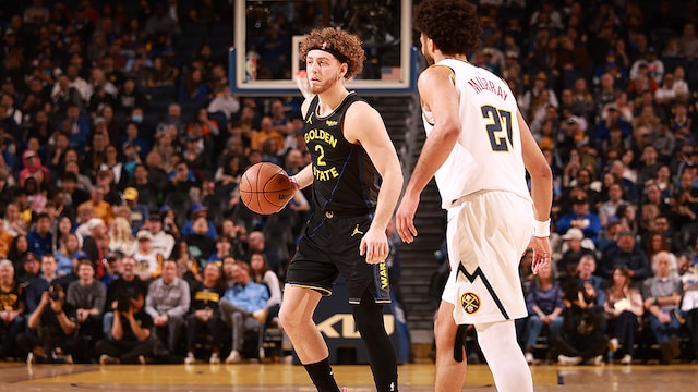 Brandin Podziemski Fuels 20-2 Fourth Quarter Run in Warriors' Win Over  Nuggets