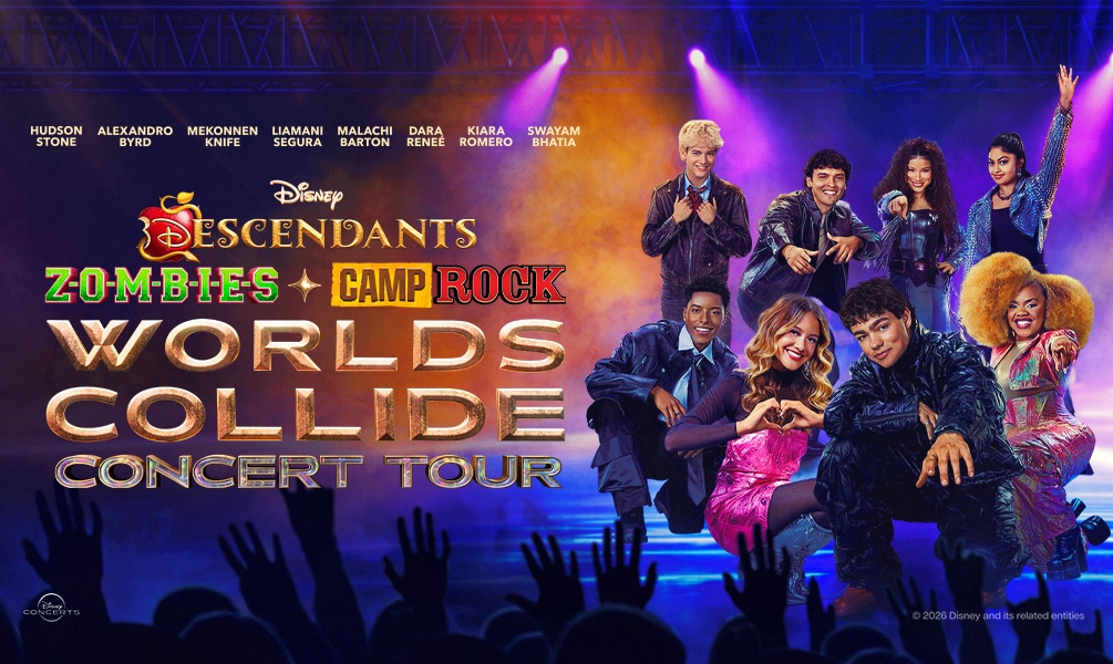 Disney Announces Announces The Next “Worlds Collide Concert Tour” Coming to San Francisco on Saturday, Oct. 3