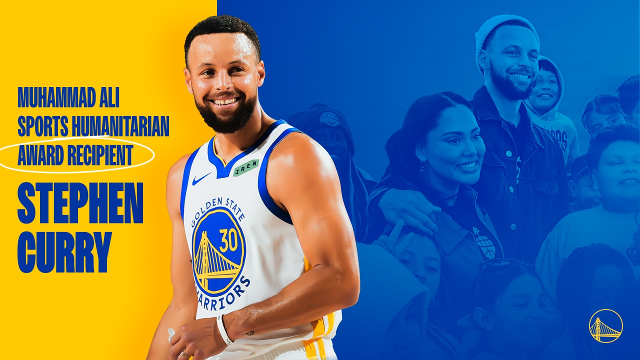 Stephen Curry Wins Muhammad Ali Sports Humanitarian Award