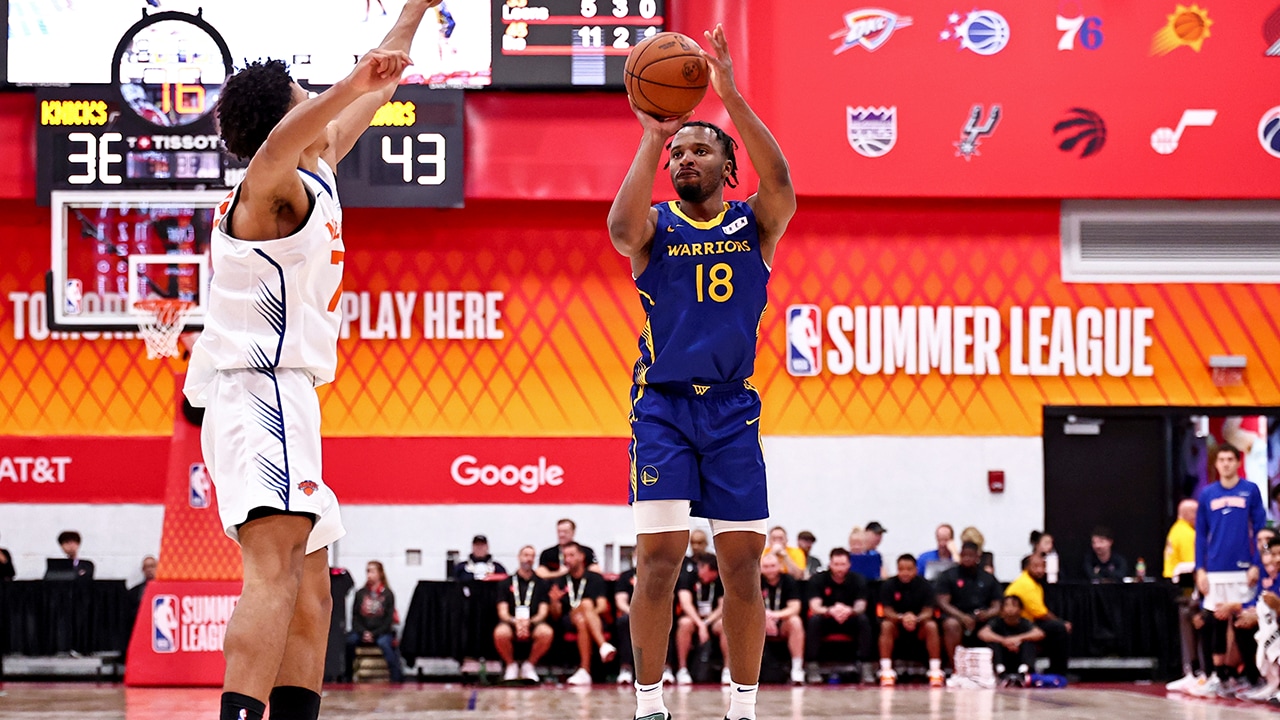 LJ Cryer Leads the Way as Warriors Top Knicks, Improve to 3-1 in Vegas Summer League