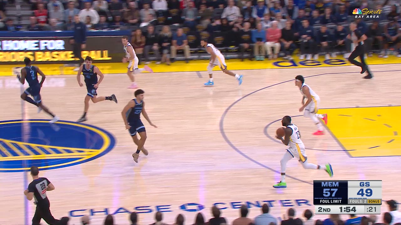 Golden State Warriors Top Dunks vs. Memphis Grizzlies