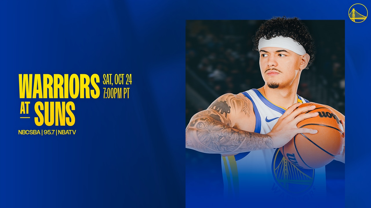 Game Preview: Warriors at Suns - 10/24/26