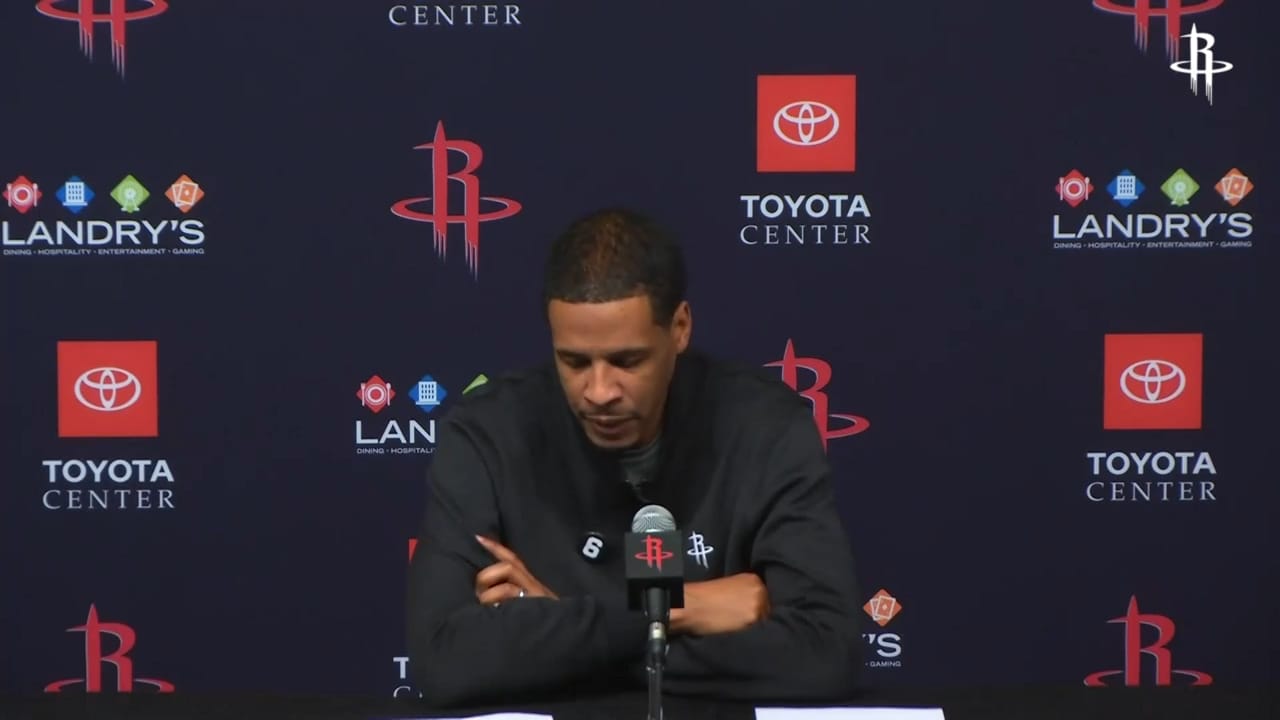 Postgame Interview: Coach Silas 1223 | Houston Rockets