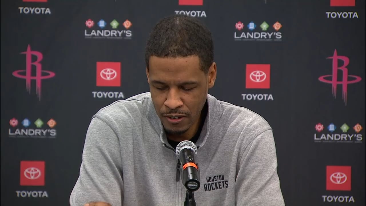 Postgame Interview: Coach Silas 21323 | Houston Rockets