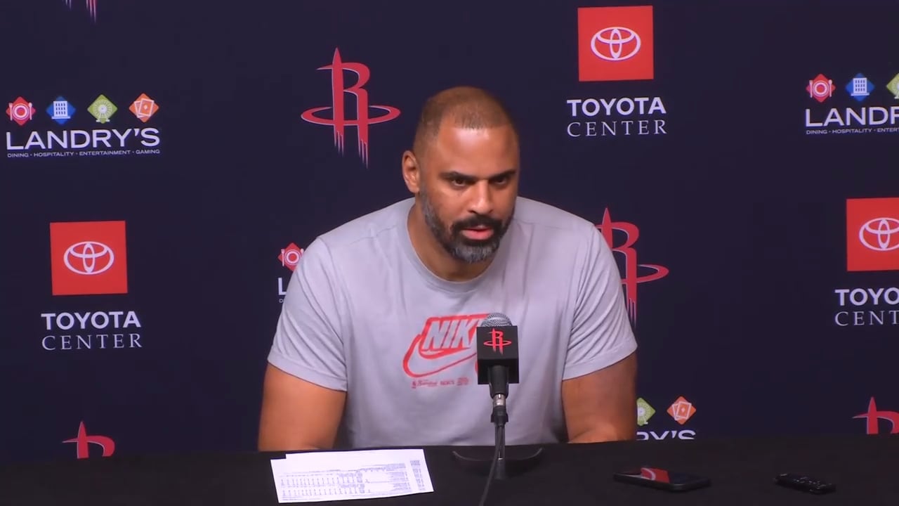 Postgame Interview: Coach Udoka 11/1/23 | Houston Rockets