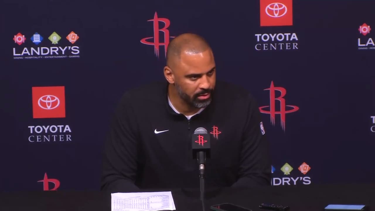 Postgame Interview: Coach Udoka 11/4/23 | Houston Rockets