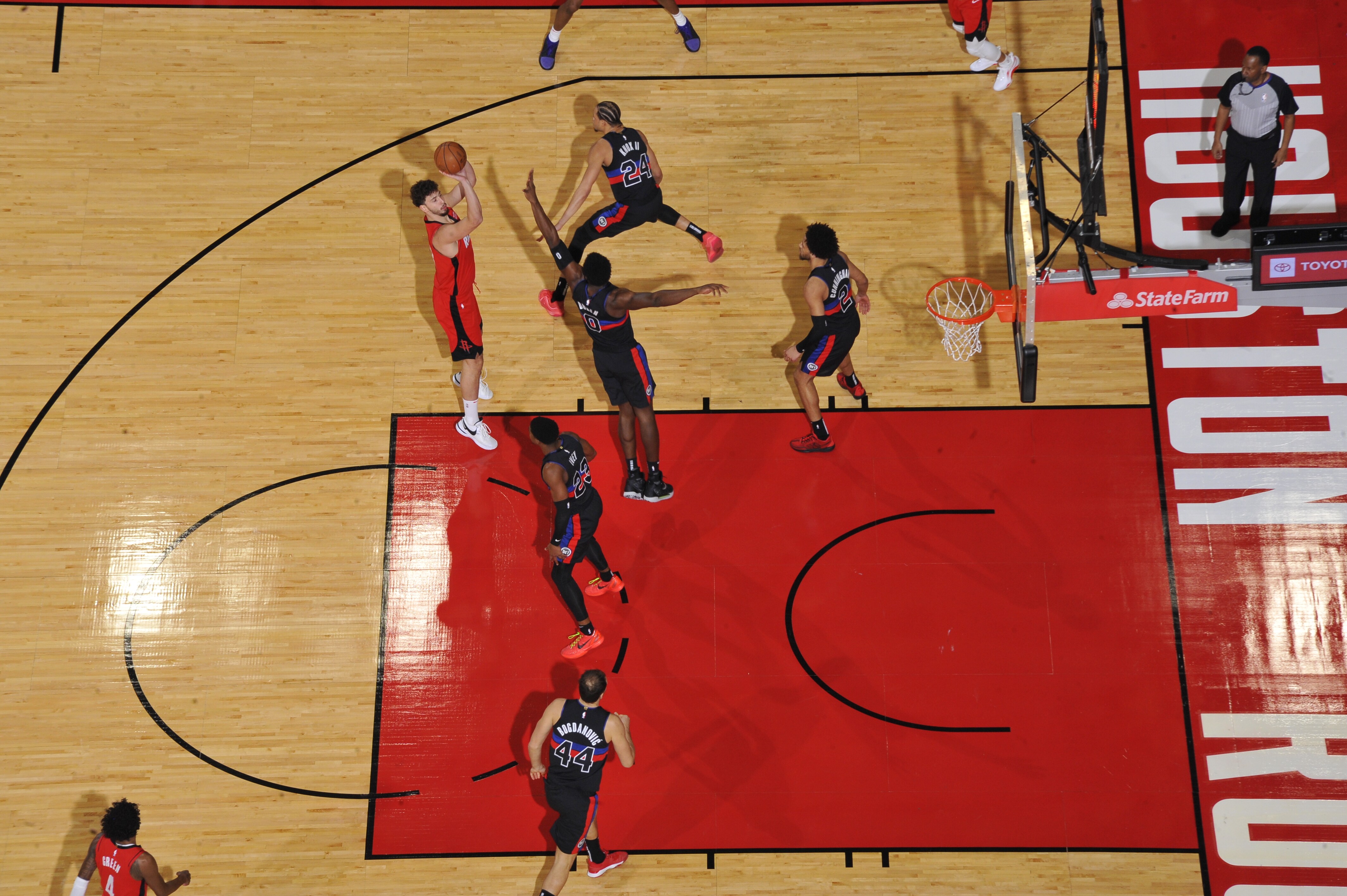 Photos: Rockets vs. Pistons 1/1/24 Photo Gallery | NBA.com