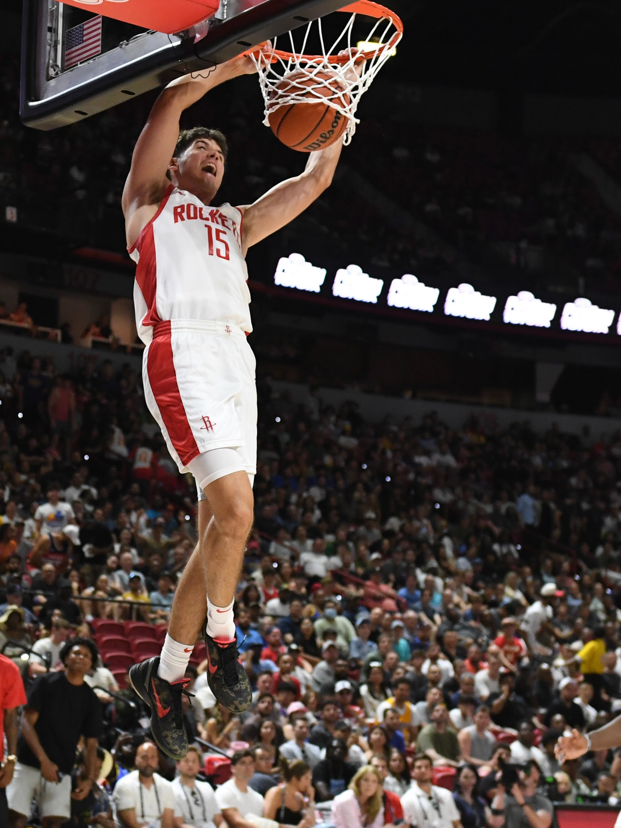 Photo 8x10 Signée Dwight Howard - Houston Rockets - Authentique