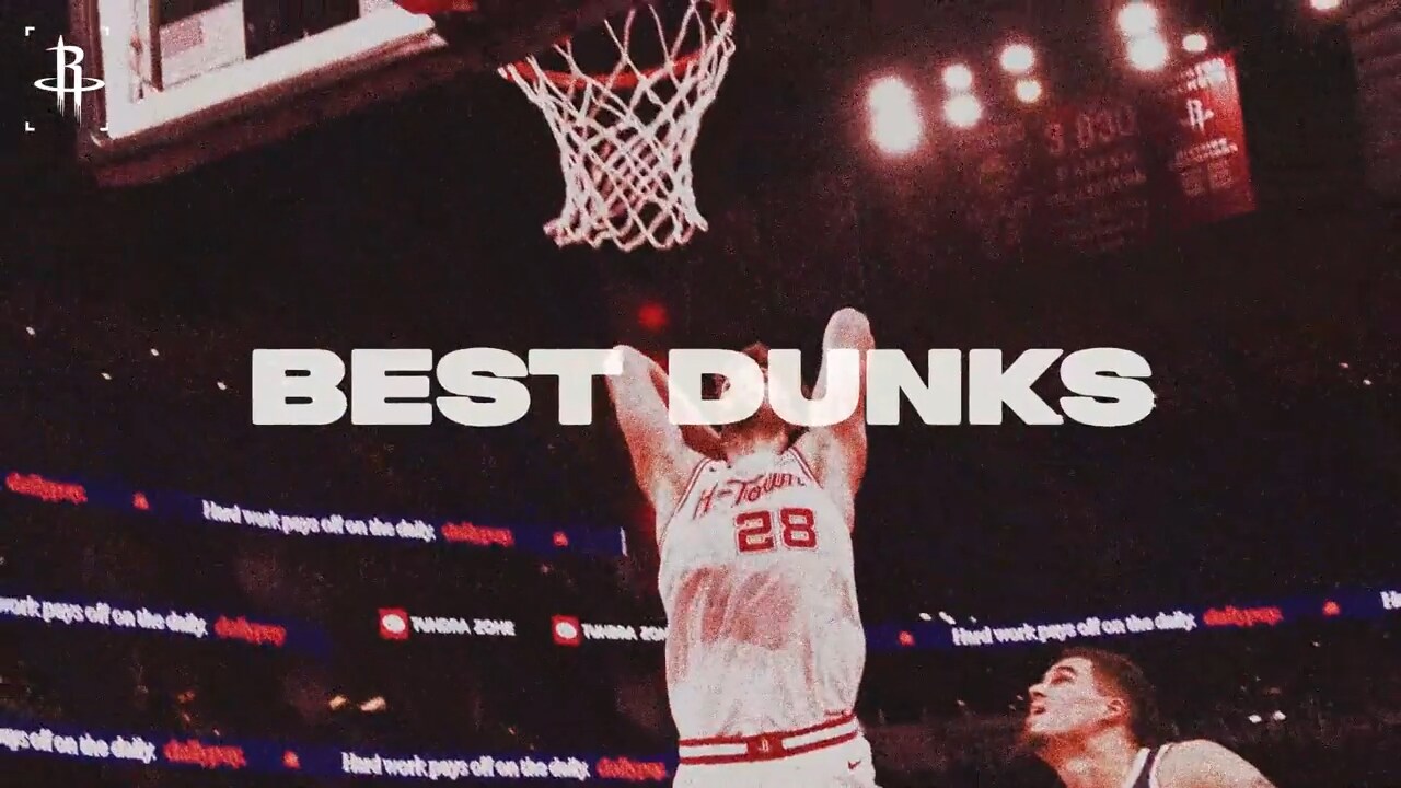23-24 Rockets Best Dunks of the Year | Houston Rockets