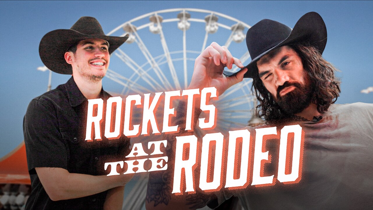 Steven Adams and Reed Sheppard Take Over the Rodeo | Houston Rockets