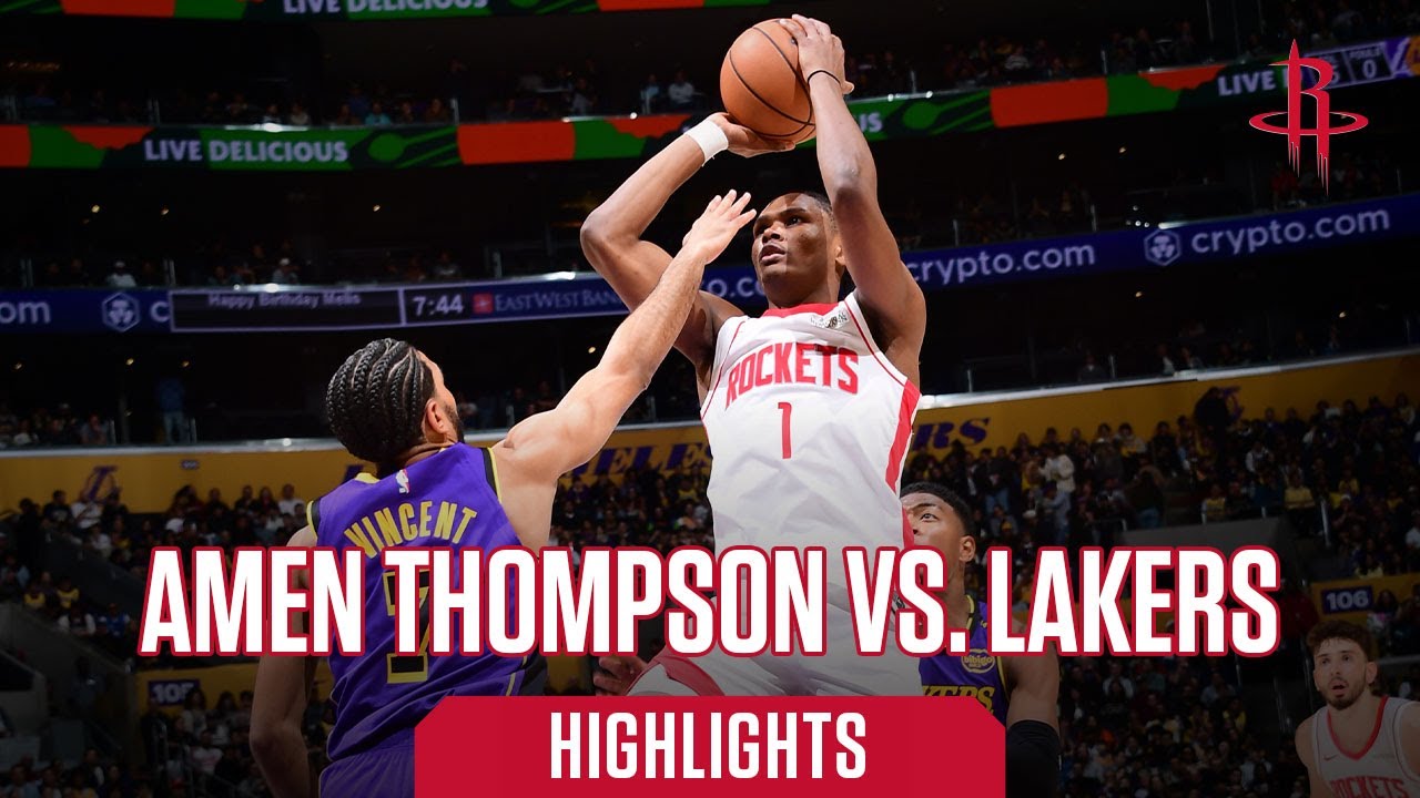 Amen Thompson | Guard-Forward | Houston Rockets | NBA.com