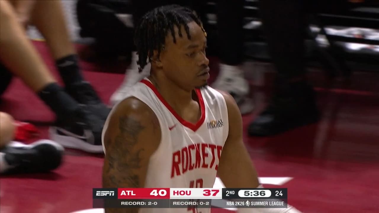 Adonis Arms (24 points) Highlights vs. Atlanta Hawks | Houston Rockets