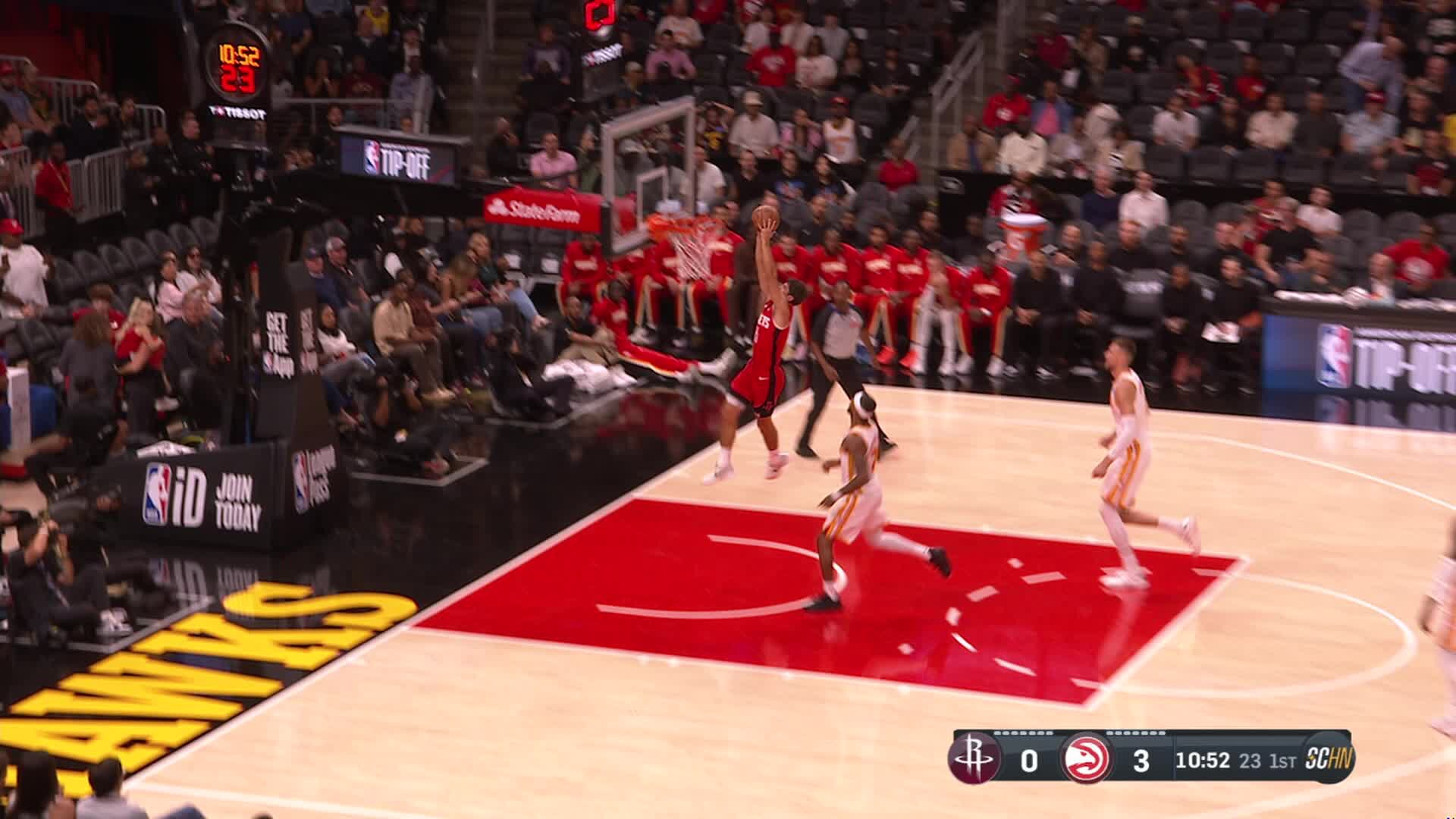 Reed Steal and Slam | Houston Rockets