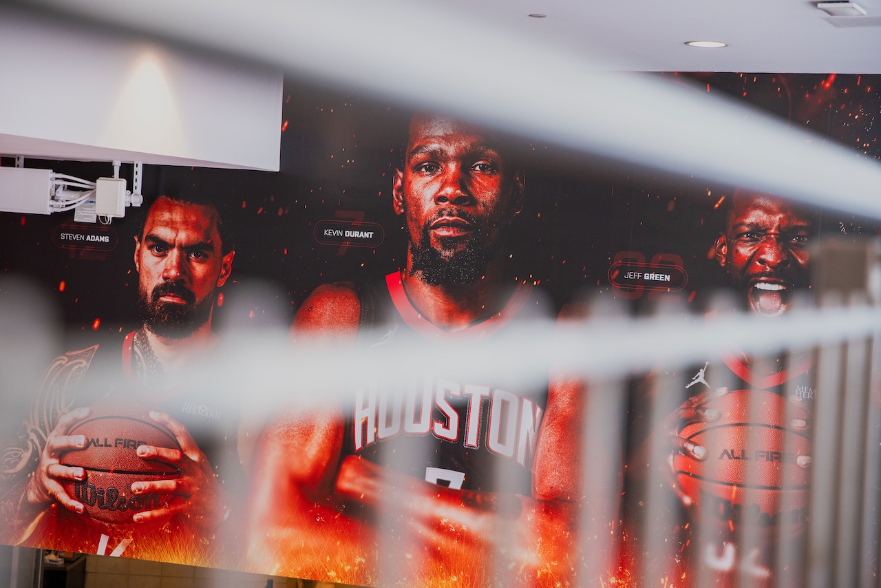 All Fire at Toyota Center | Houston Rockets