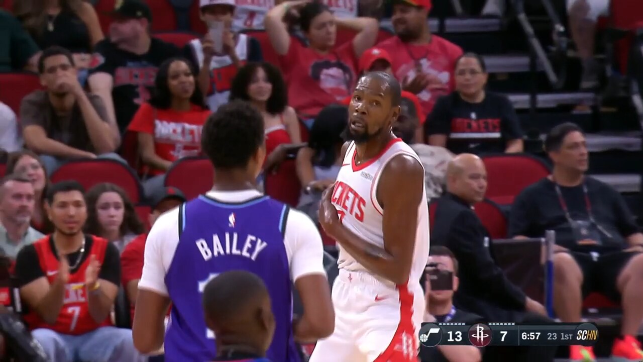 KD's First Rockets Bucket | Houston Rockets
