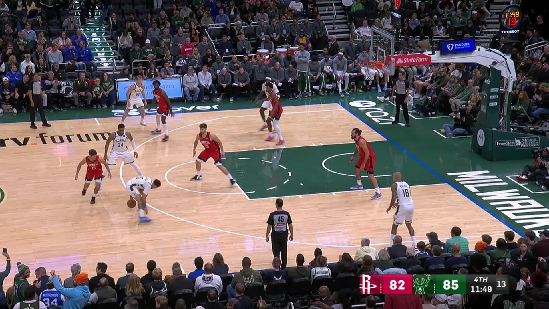 Steal by Reed | Houston Rockets