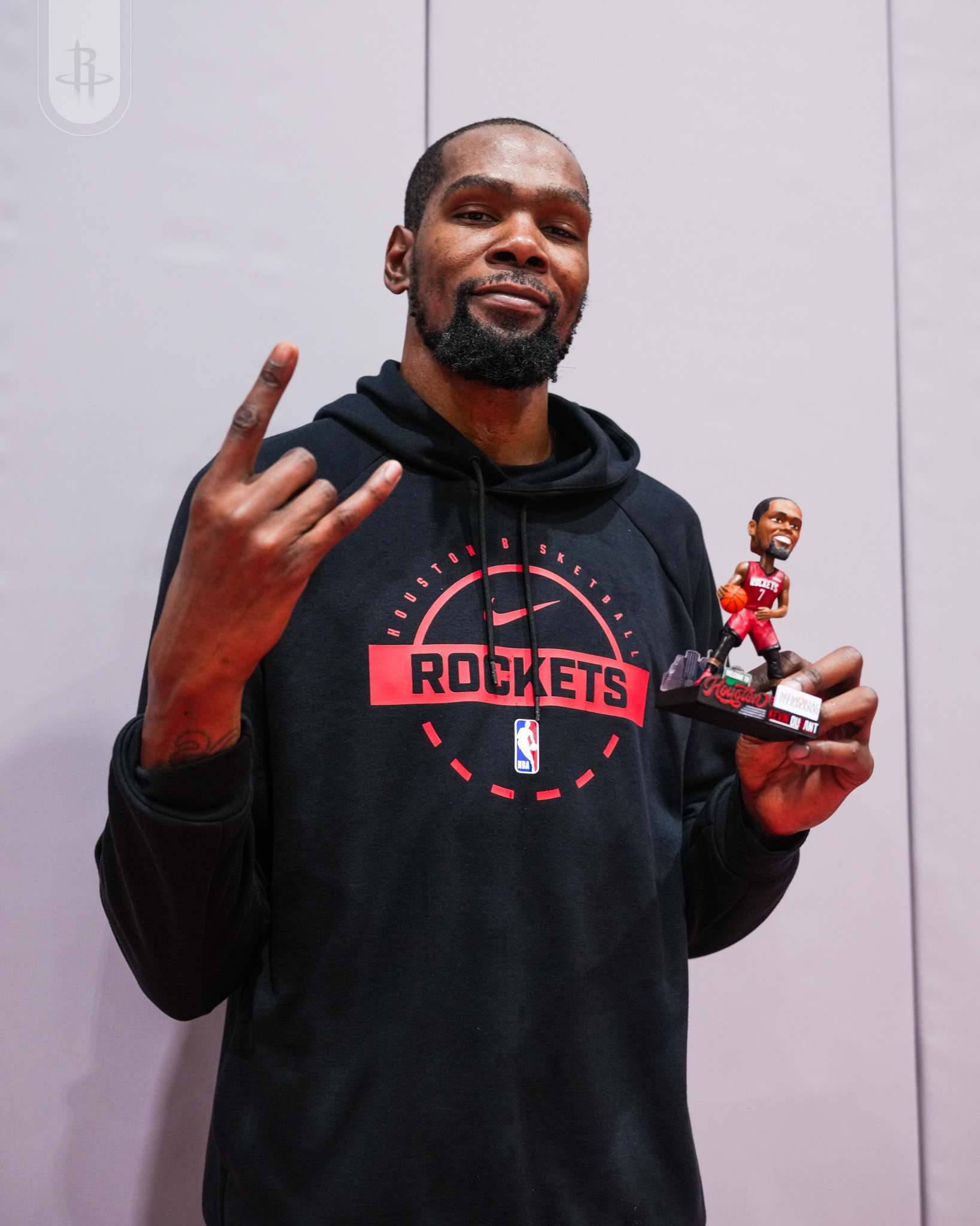 Kd Rockets Hat Welcome to Houston KD Bobblehead | Houston Rockets