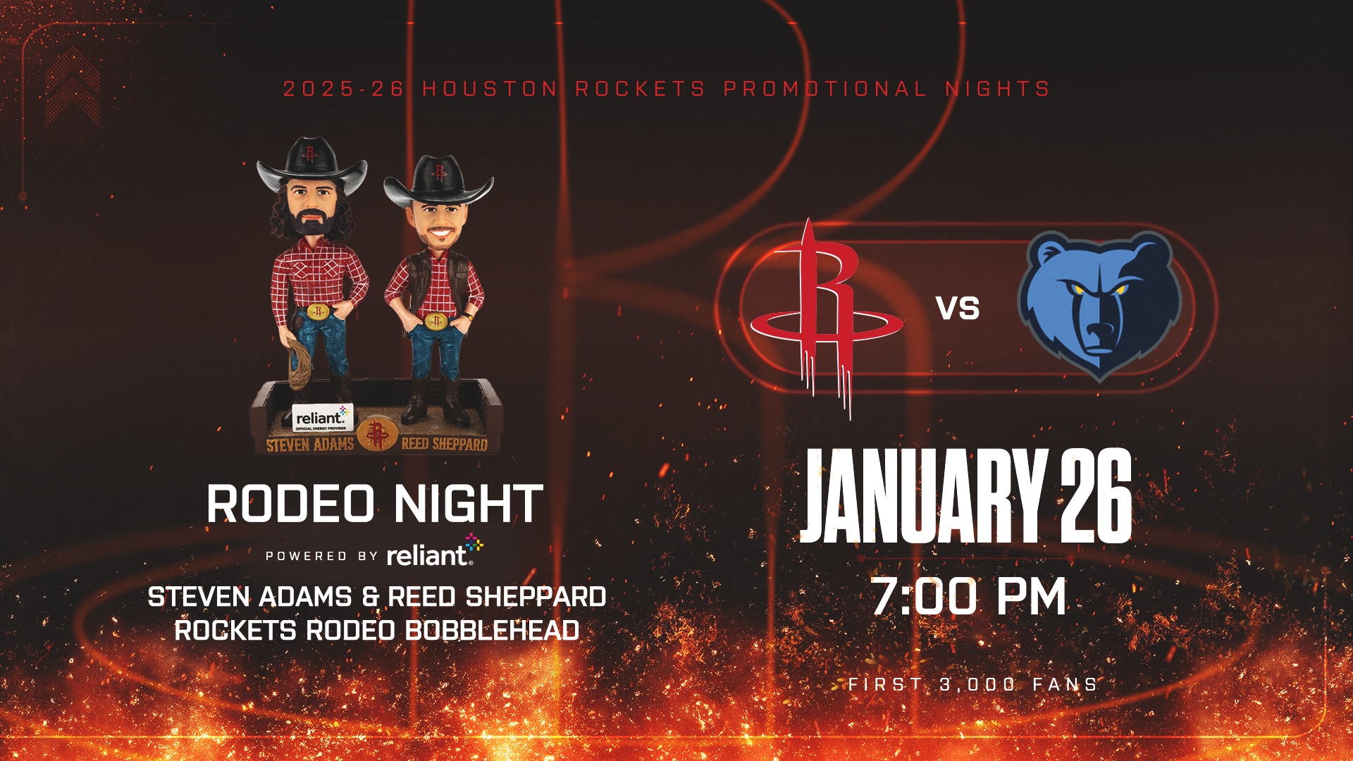 Houston Rockets Rodeo Schedule | Houston Rockets