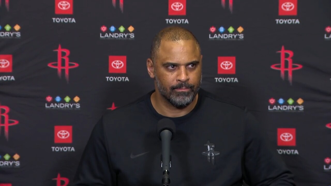Press Conference by Ime Udoka vs Pistons | Houston Rockets