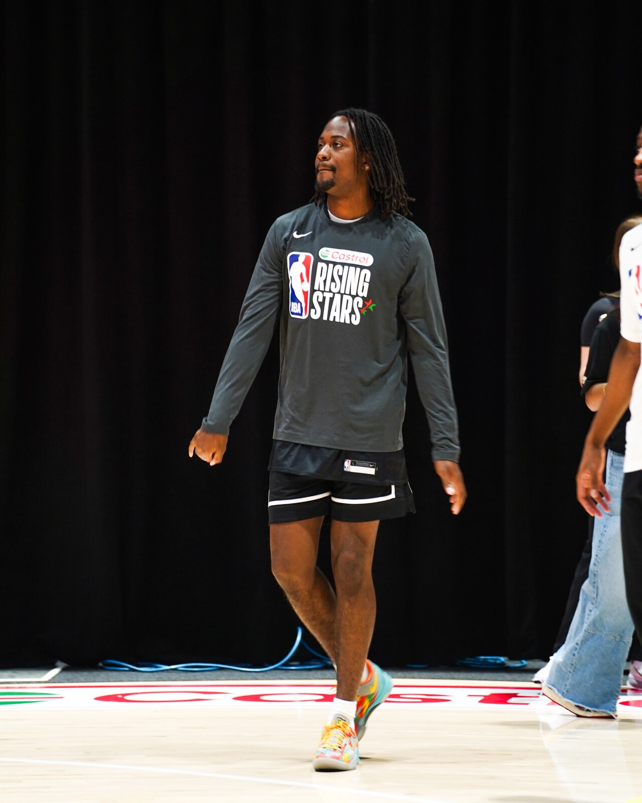 Rising Stars Practice - Reed Sheppard / Tristen Newton | Houston Rockets