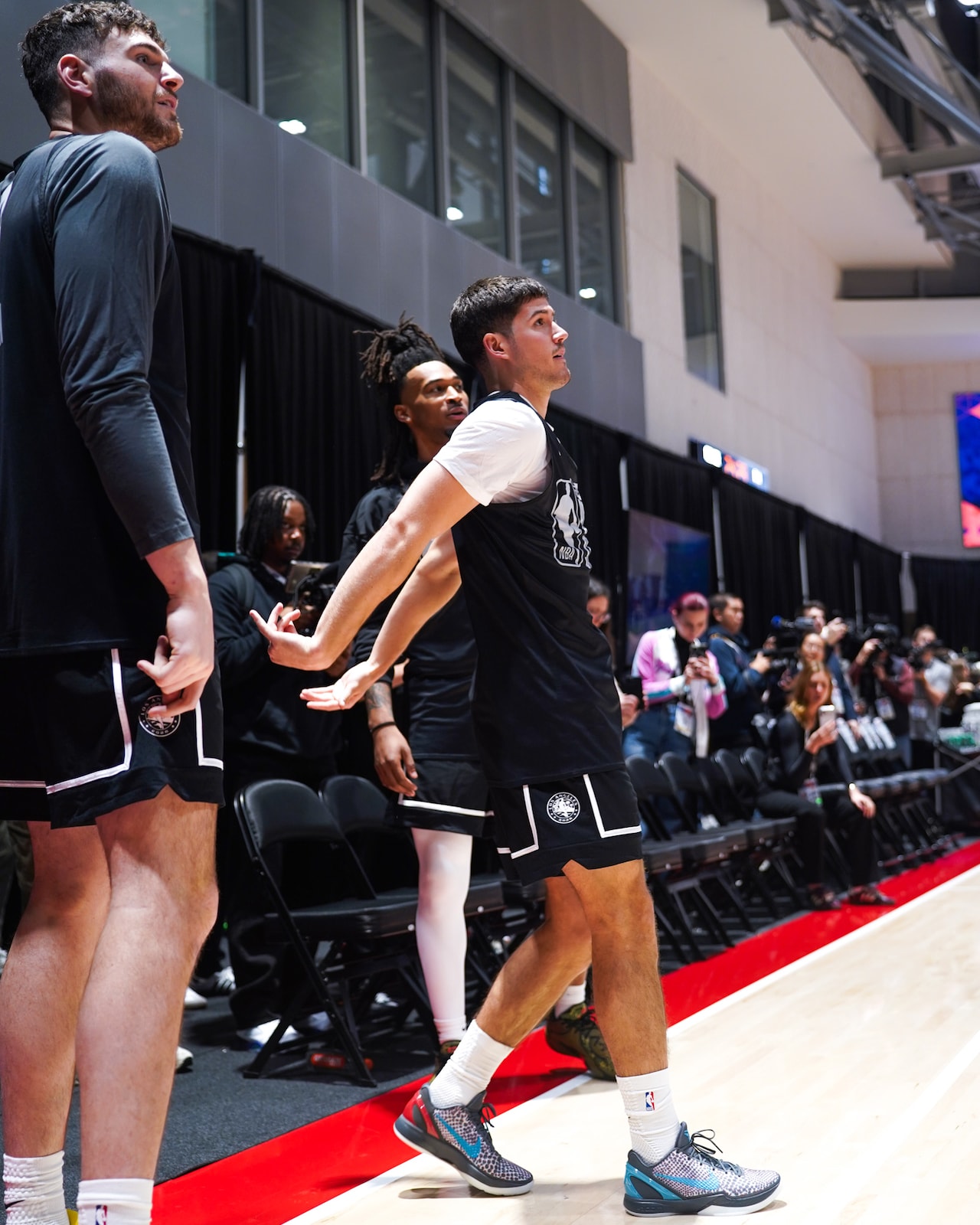 Rising Stars Practice - Reed Sheppard / Tristen Newton | Houston Rockets
