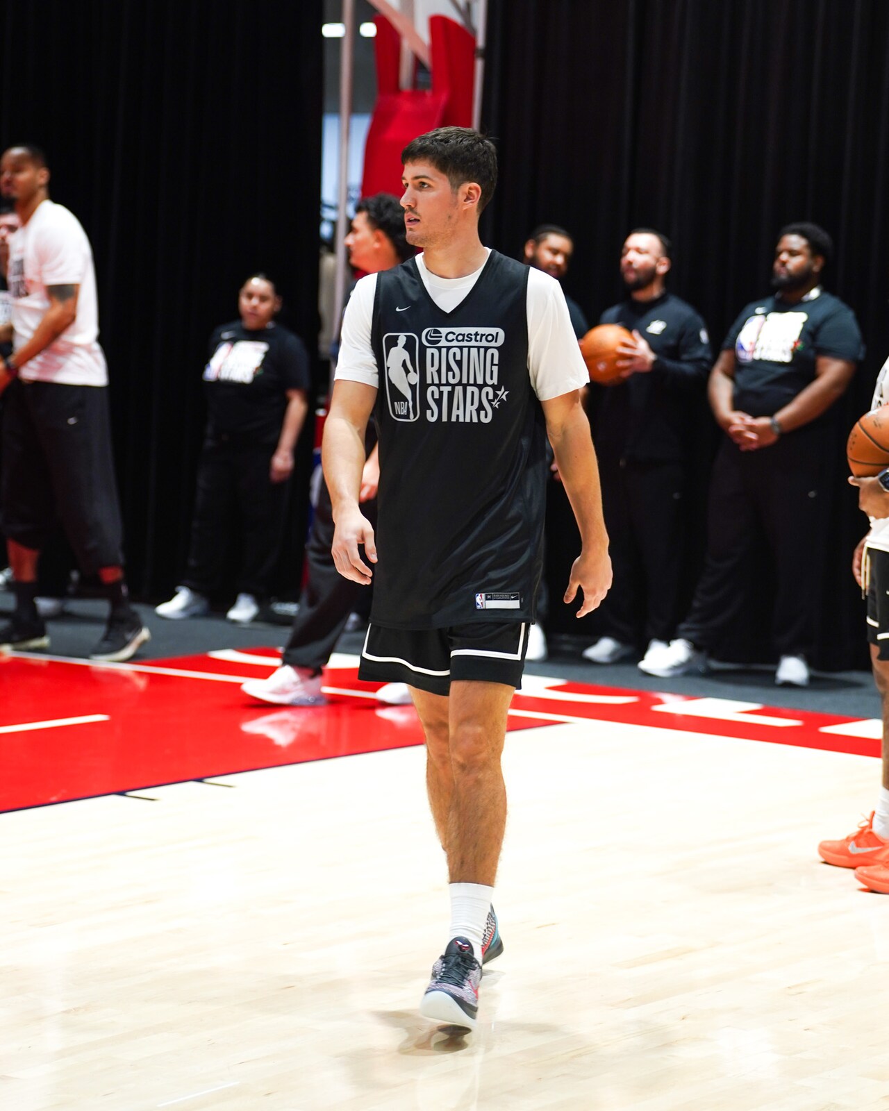 Rising Stars Practice - Reed Sheppard / Tristen Newton | Houston Rockets